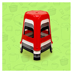 Banqueta Gol Apilable Plástico Colombraro - comprar online