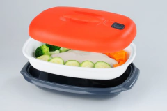 Contenedor Vaporiera para Microondas Plástico Colombraro en internet