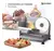 Imagen de MAQUINA CORTADORA DE FIAMBRE METALICA 220V 150W