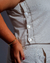 CROPPED LINHO MISTO CAVA QUADRADA BOTÕES LATERAIS OFF WHITE - 10197 - loja online