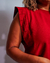 CROPPED VISCOSE COM POLIESTER CORTE QUADRADO PALA CAVA FRISO BORDÔ - 10268 na internet