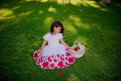 Vestido Coleção Florescer Barrado - comprar online