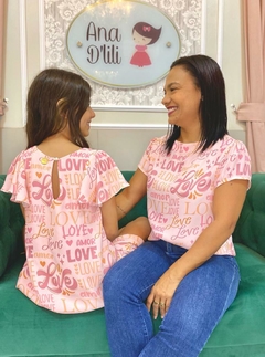 VESTIDO INFANTIL - COLEÇÃO LOVE - loja online