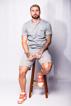 Camiseta Slim Cinza - comprar online