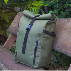Mochila NALU oliva - Big Island