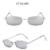 Lentes Sun Vintage Retro Estilo Bad Bunny | Mini Lentes De Sol Para Rave, Moda Urbana y Looks Hipster | Unisex, Ligeros y Atractivos - comprar en línea
