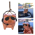Colgante Cerdito DJ Volador | Decoración Divertida Para Automóvil | Accesorio Original y Creativo - tienda en línea