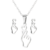 Corazón Coreano Bts Collar + Dije+ Aretes Army Kpop Bts - comprar en línea