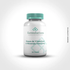 Doses De Vitaminas e Minerais Feminino Formularium 30 Doses