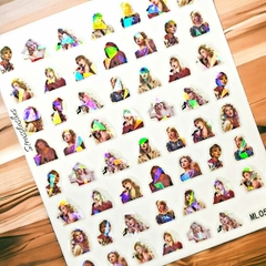 Sticker adhesivo para uñas Taylor Swift