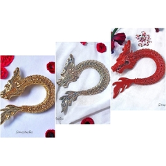 Dije decoración Dragon metal x 2u - STRASS LASHES 