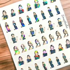 Sticker adhesivo para uñas Taylor Swift - STRASS LASHES 