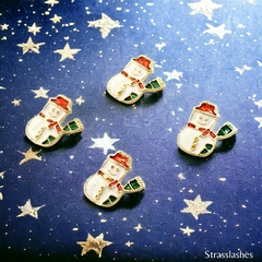 Dijes decoracion uñas Navideños x 2u - STRASS LASHES 