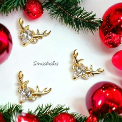 Dijes decoracion uñas Navideños x 2u - tienda online