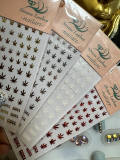 sticker hojas Strasslashes