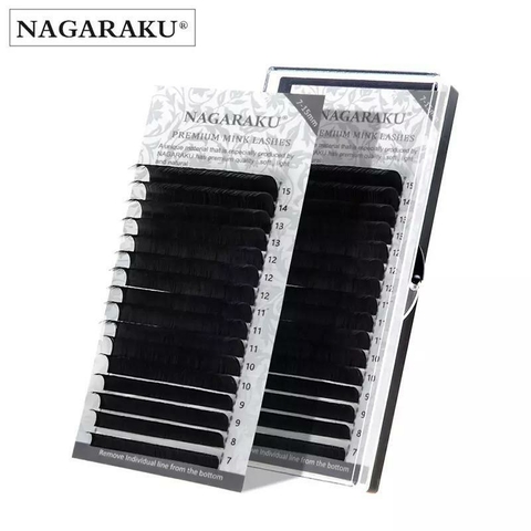 Extensiones de Pestañas Nagaraku Original Mix D0.20