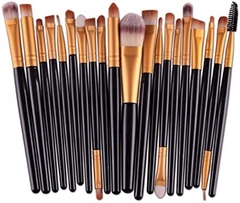 Set de Brochas maquillaje x 20 u (3 colores) en internet