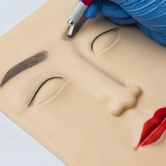 Piel sintetica para microblading x 1u