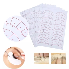 Parches para Pestañas x 10 planchas