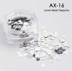 Glitters Confetti Corazones cápsulas X 12u en internet