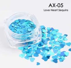 Glitters Confetti Corazones cápsulas X 12u en internet
