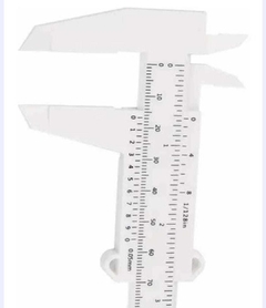 Regla Calibre Medidor de Ceja x 1u - comprar online