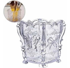 Organizador porta pincel Acrílico Mariposa