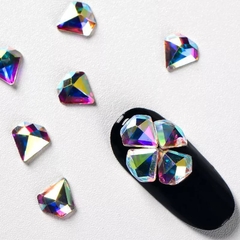 Cristales Forma Uñas Decoración Tornasol X50u en internet