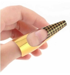 Moldes para uñas esculpidas clasicos x 500u