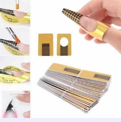 Moldes para uñas esculpidas clasicos x 500u - comprar online