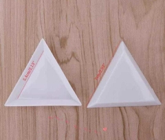Porta cristales platito triangulo x 5 unidades - comprar online
