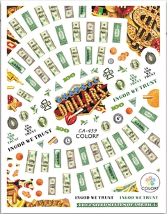 Stickers Dollar x1 (2 modelos) - comprar online