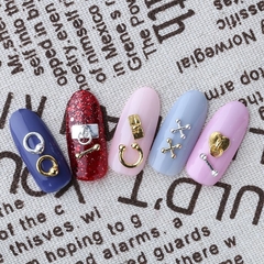 Deco Piercing x 10u surtidos - STRASS LASHES 