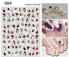 stickers red x 1u