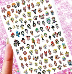 Stickers Chicas Super Poderosas x1 varios modelos - comprar online