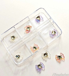 kit kawaii de moños multicolor