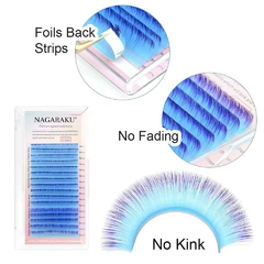 Pestañas Nagaraku tecnológicas 5D Color Mix 0,07D - STRASS LASHES 