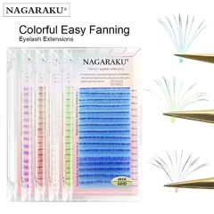 Pestañas Nagaraku tecnológicas 5D Color Mix 0,07D - comprar online