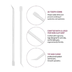 Peine y aplicador Inconsign para lifting x10U - STRASS LASHES 