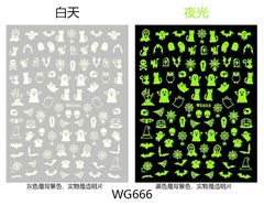 Imagen de Sticker Halloween - brillan en la oscuridad