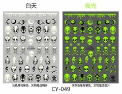 Sticker Halloween - brillan en la oscuridad - STRASS LASHES 