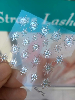 Sticker 5D en gel - STRASS LASHES 