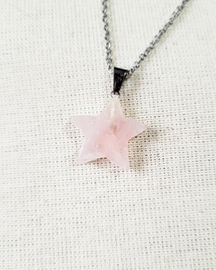 Estrella de Cuarzo Rosa (1,8cm)