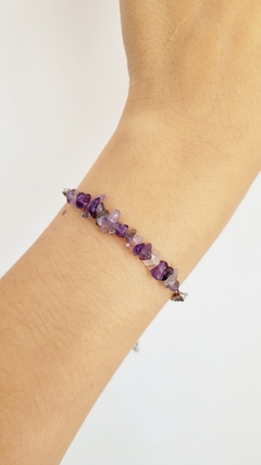 Pulsera de Amatista (adaptable a tobillera)