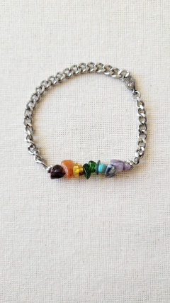 Pulsera 7 chakras con escallas - comprar online