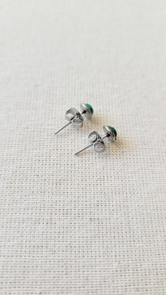 Aros de Malaquita (4mm) - comprar online