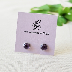 Aros de Amatista (6mm)