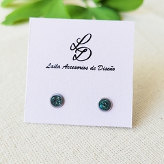 Aros de Turquesa reconstituida (4mm)