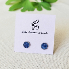Aros de Lapislázuli reconstituido (6mm)