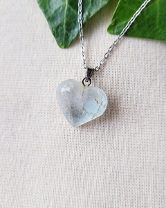 Corazón de Aguamarina pulido (1,7cm)